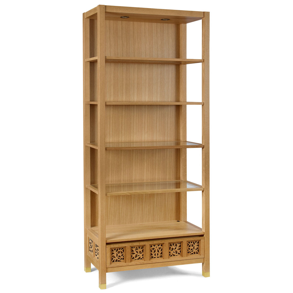 Surrey Hills Solid Wood Etagere Bookcase