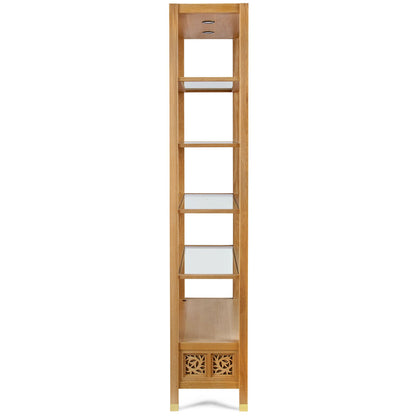 Surrey Hills Solid Wood Etagere Bookcase
