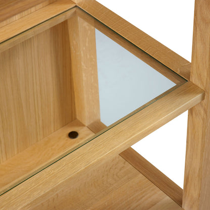 Surrey Hills Solid Wood Etagere Bookcase