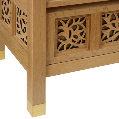 Surrey Hills Solid Wood Etagere Bookcase