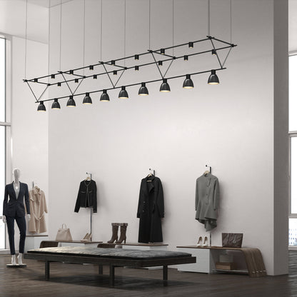 Suspenders庐 10 - Light LED Chandelier
