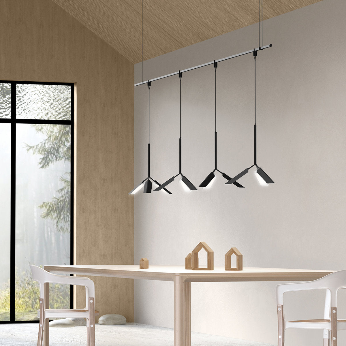 Suspenders庐 12 - Light LED Chandelier