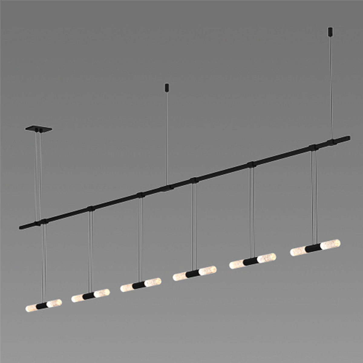 Suspenders庐 12 - Light LED Chandelier