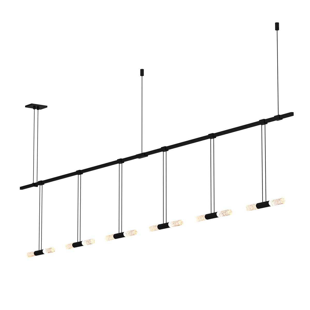 Suspenders庐 12 - Light LED Chandelier