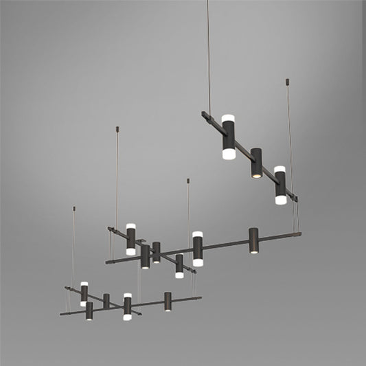 Suspenders庐 15 - Light LED Chandelier