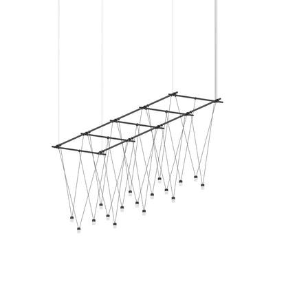 Suspenders庐 17 - Light LED Chandelier