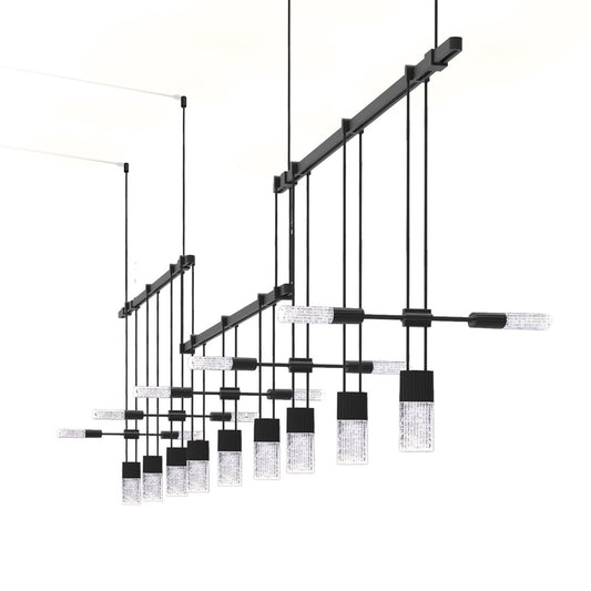 Suspenders庐 19 - Light LED Chandelier