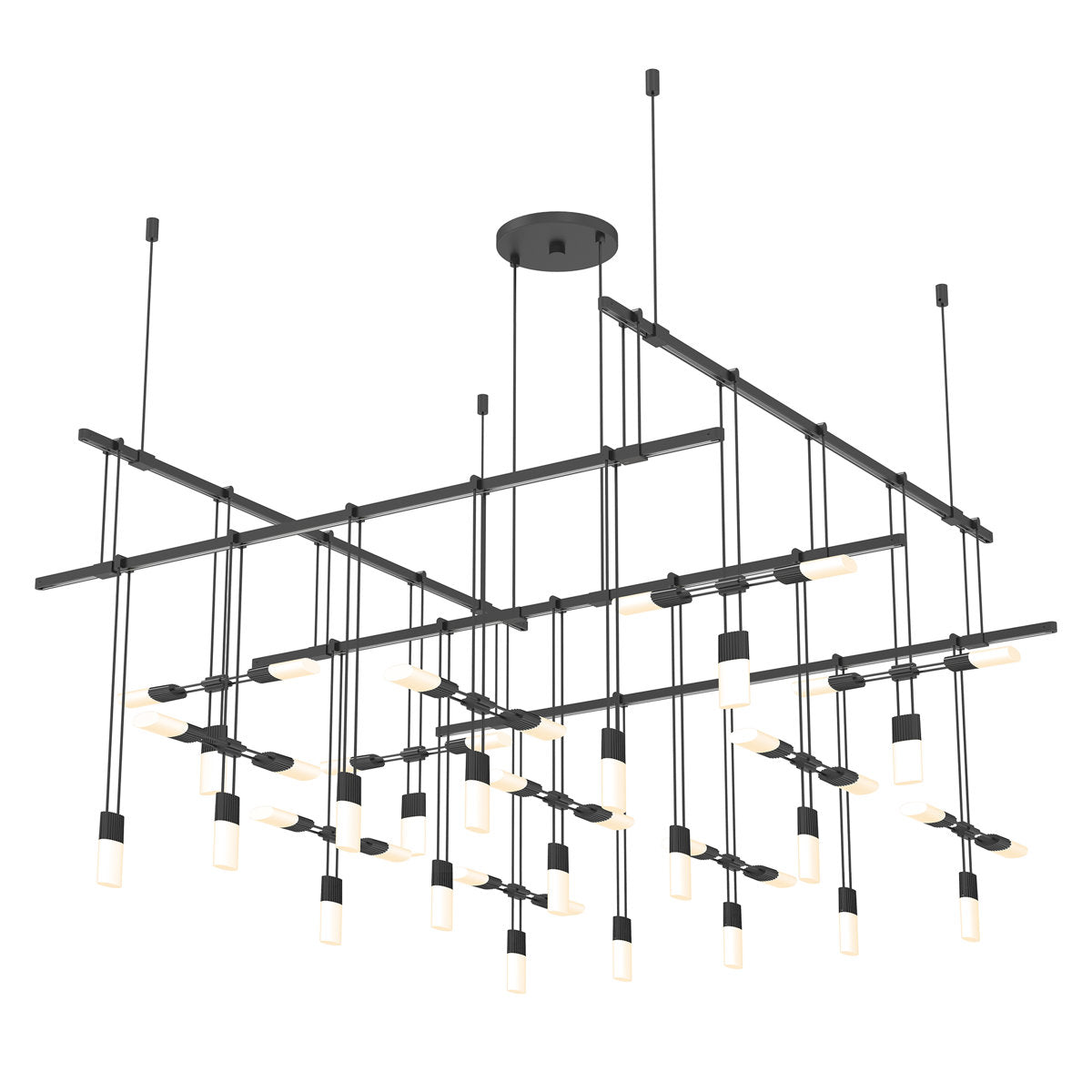 Suspenders庐 19 - Light LED Chandelier