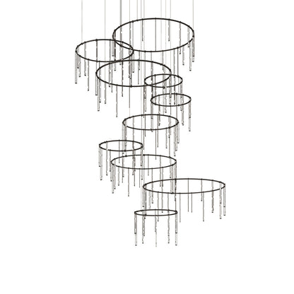 Suspenders庐 300 - Light LED Chandelier
