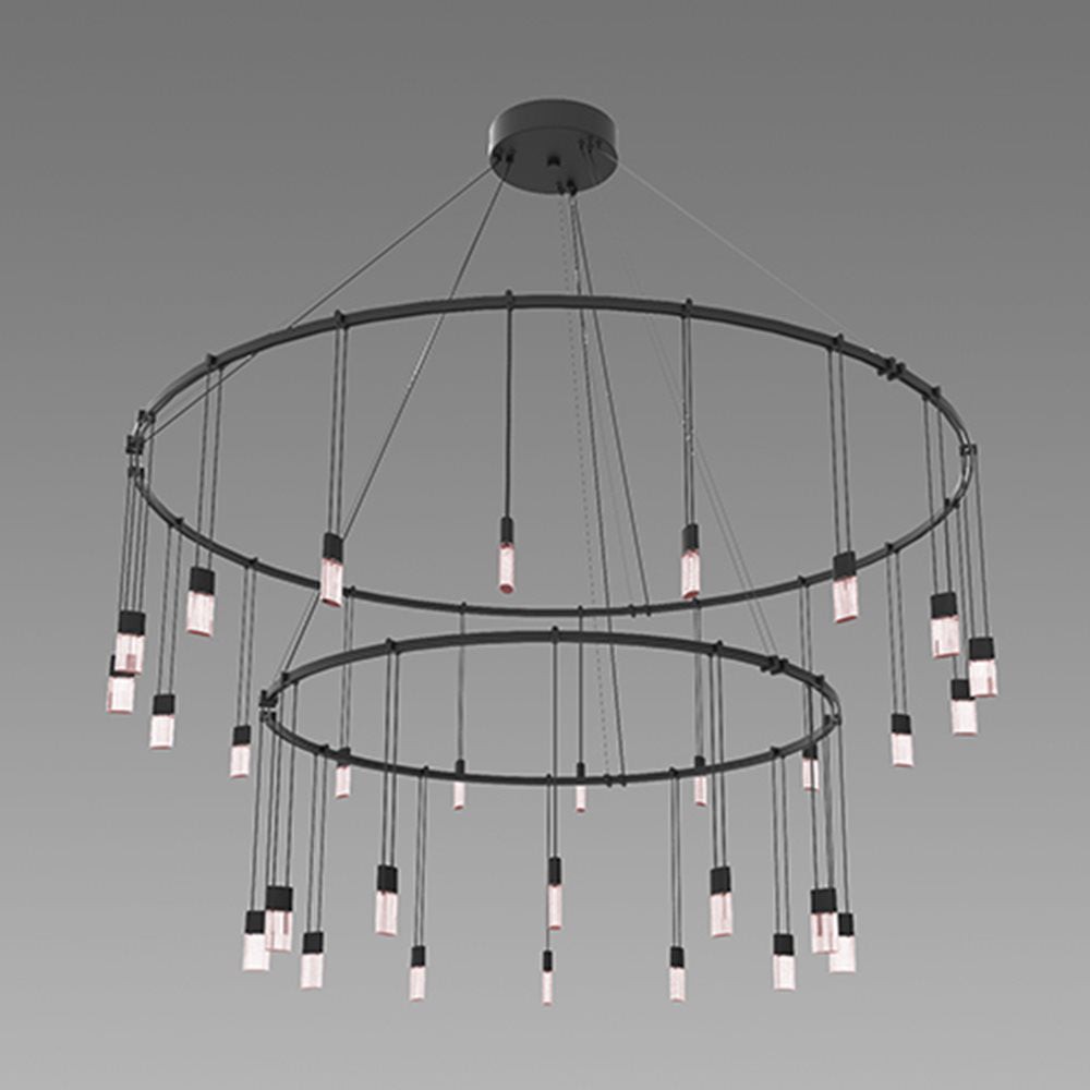 Suspenders庐 30 - Light LED Chandelier