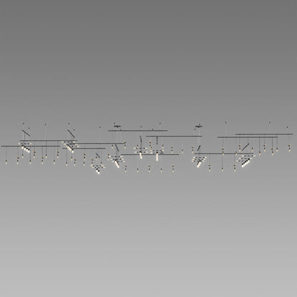 Suspenders庐 35 - Light LED Chandelier