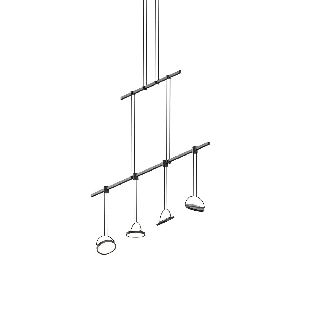 Suspenders庐 4 - Light LED Chandelier