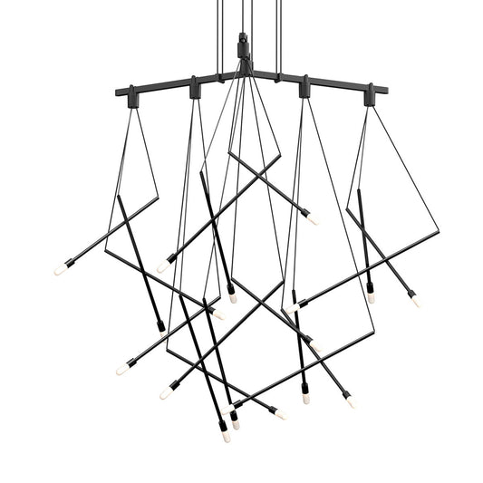 Suspenders庐 6 - Light LED Chandelier