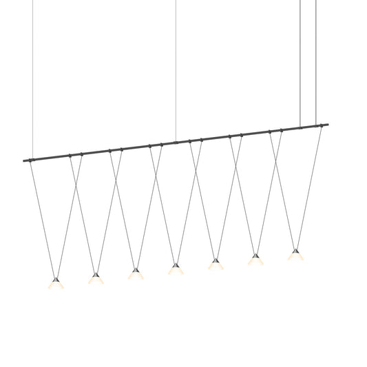 Suspenders庐 7 - Light LED Chandelier