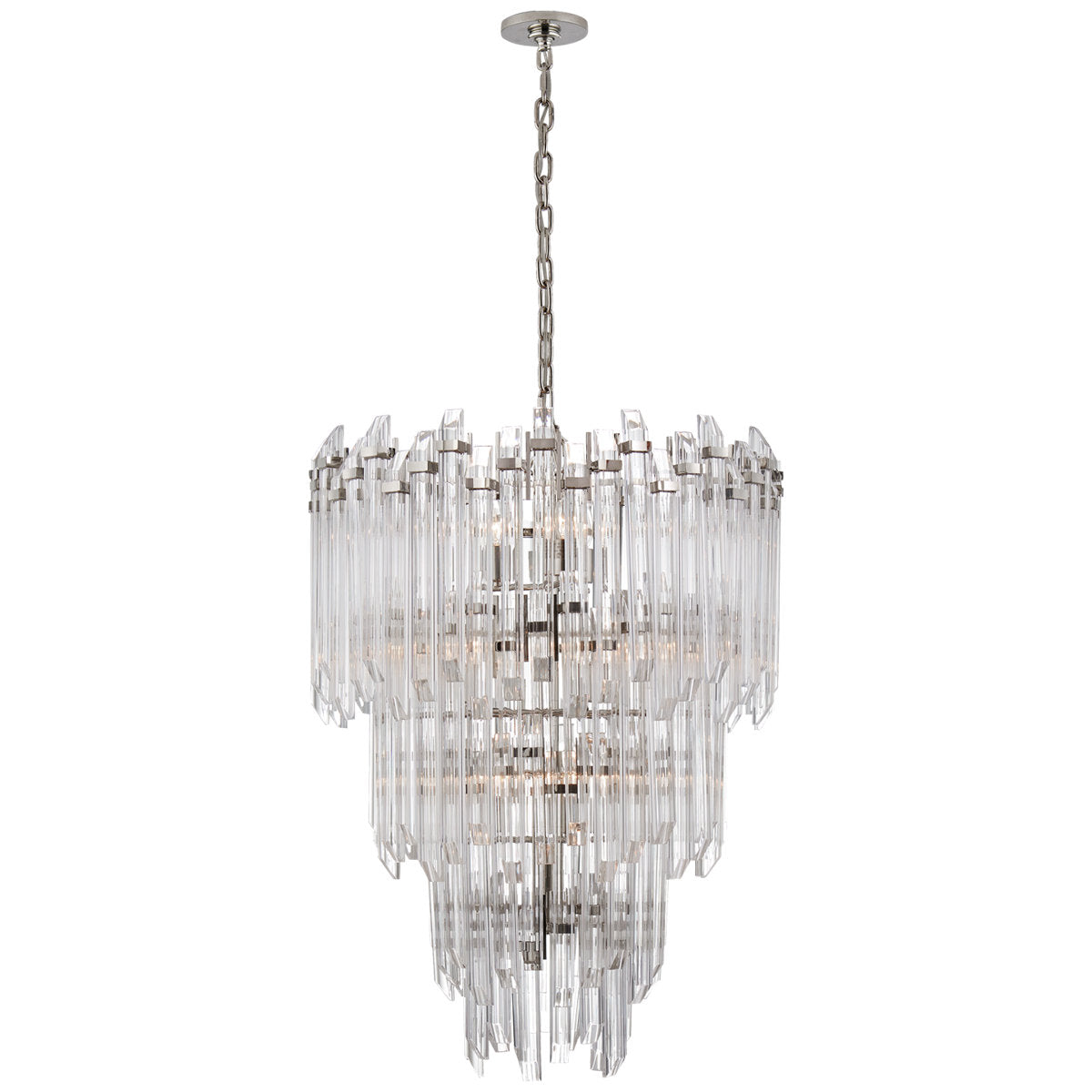 Suzanne Kasler Adele Three-Tier Waterfall Chandelier