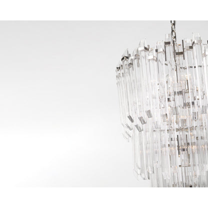 Suzanne Kasler Adele Three-Tier Waterfall Chandelier