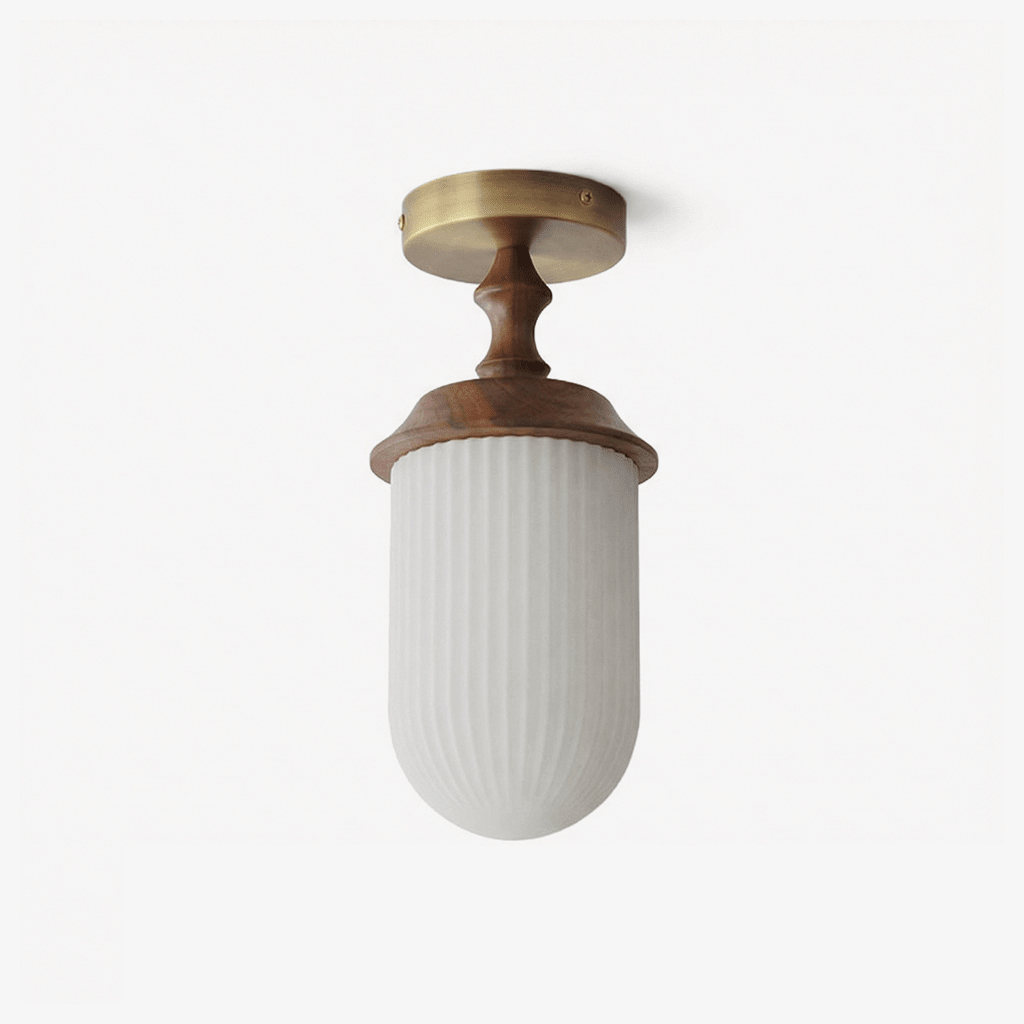 Sylvan Wood Rim Ceiling Lamp