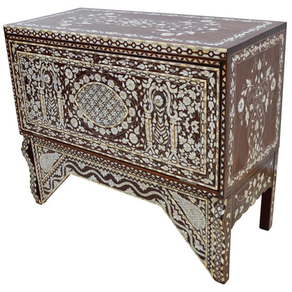 Syrian 39'' W Solid Wood Console Table