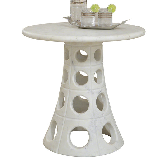 Taper Circle Side Table