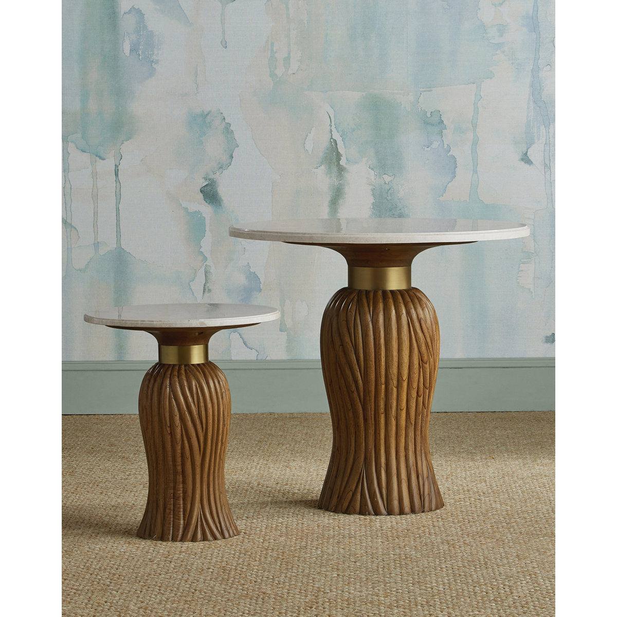 Tassel Marble End Table