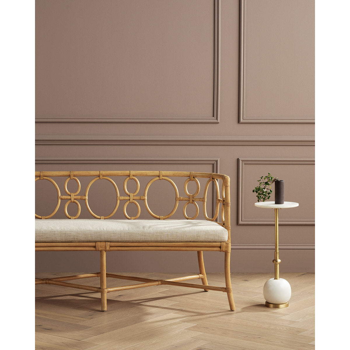 Tegal Upholstered Bench