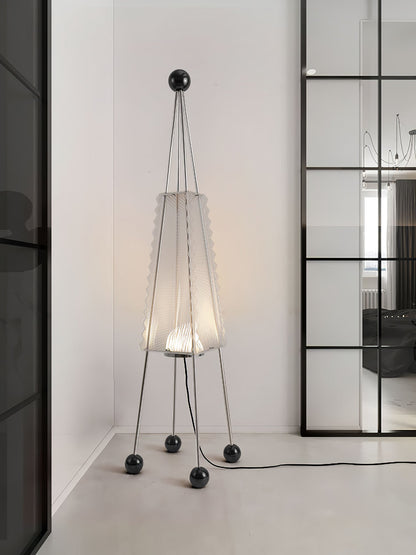 Obelisk Mesh Floor Lamp