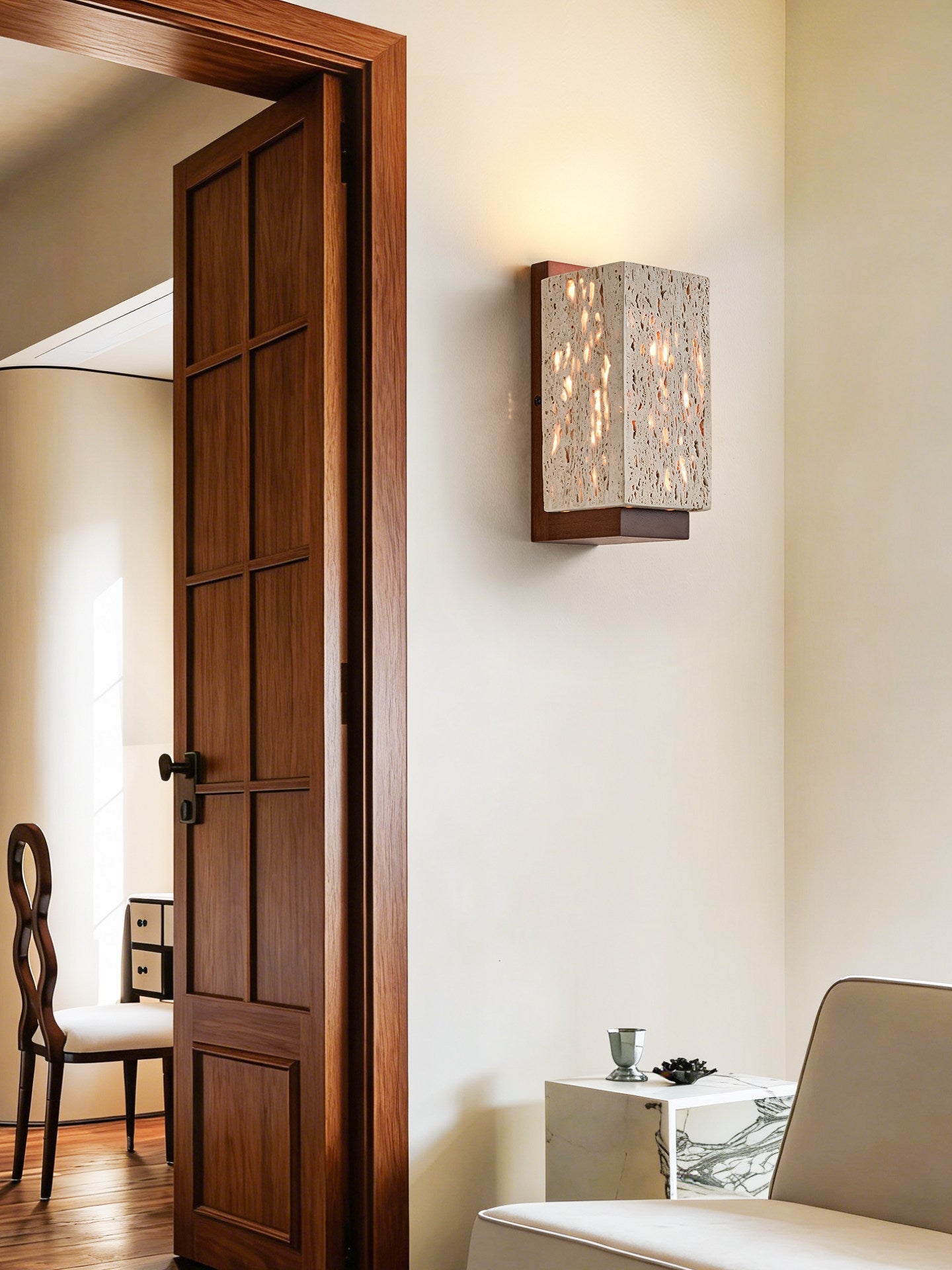 Terra Glow Corner Wall Light