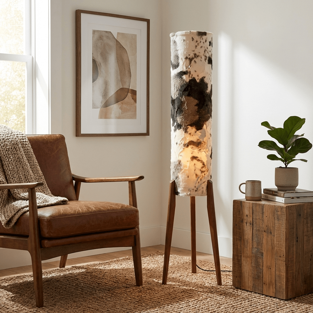 Terra Ink Column Floor Lamp