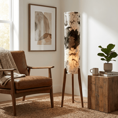 Terra Ink Column Floor Lamp