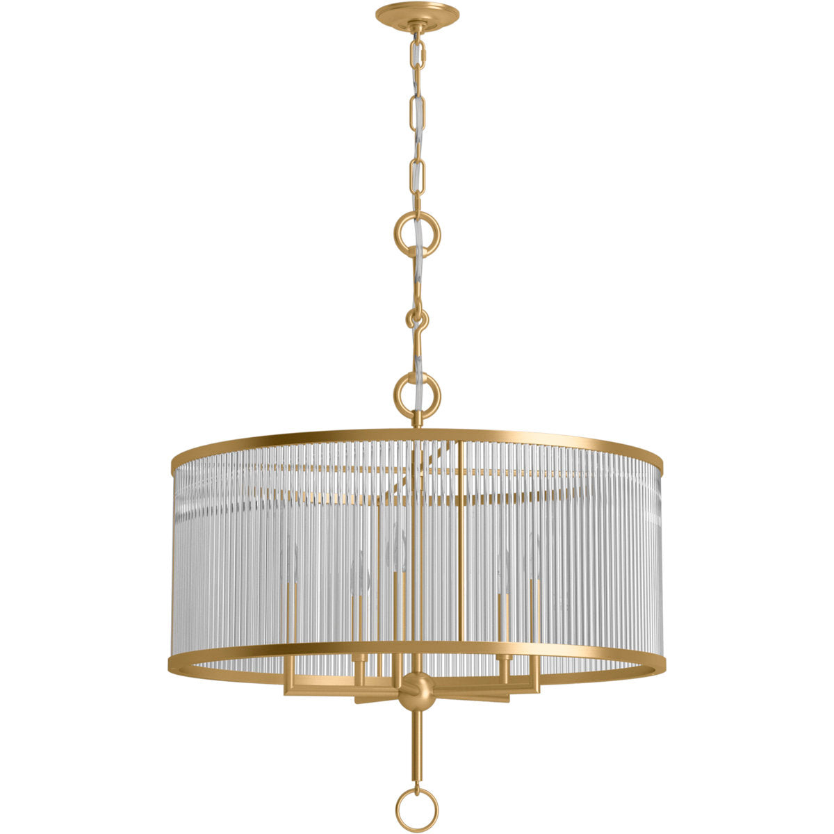 Terret鈩?29" 5 - Light Chandelier