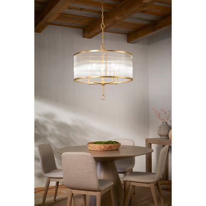 Terret鈩?29" 5 - Light Chandelier