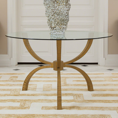 Teton Rectangular Table-Gold