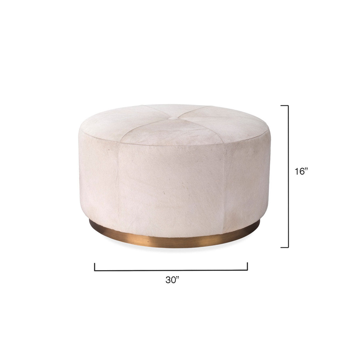 Thackeray Round Pouf