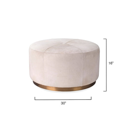 Thackeray Round Pouf