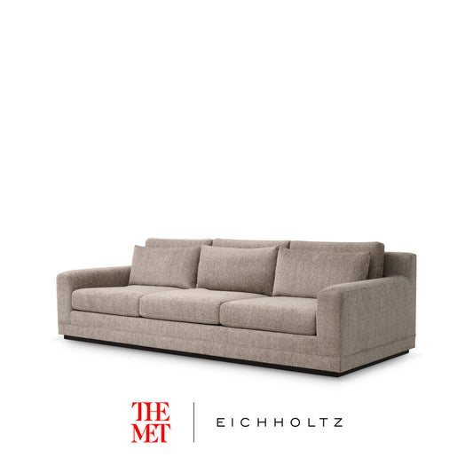 The Met x Eichholtz 108.66" 100% Polyester Square Arm Sofa