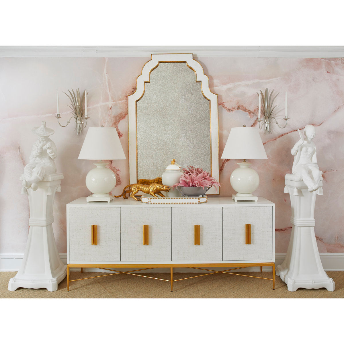 The Sensual Side Of Sleek 84'' W Sideboard
