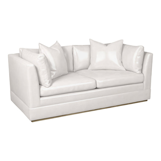 Thom Filicia Home Boyden 70.5'' Genuine Leather Square Arm Loveseat