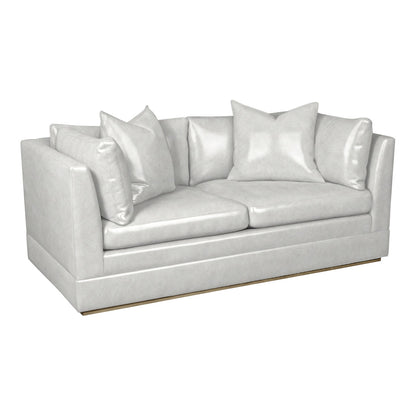 Thom Filicia Home Boyden 70.5'' Genuine Leather Square Arm Loveseat
