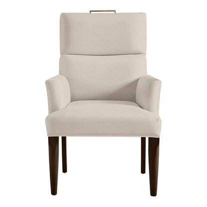 Thom Filicia Home Fabric Tight Back Arm Chair