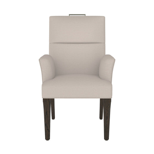 Thom Filicia Home Fabric Tight Back Arm Chair