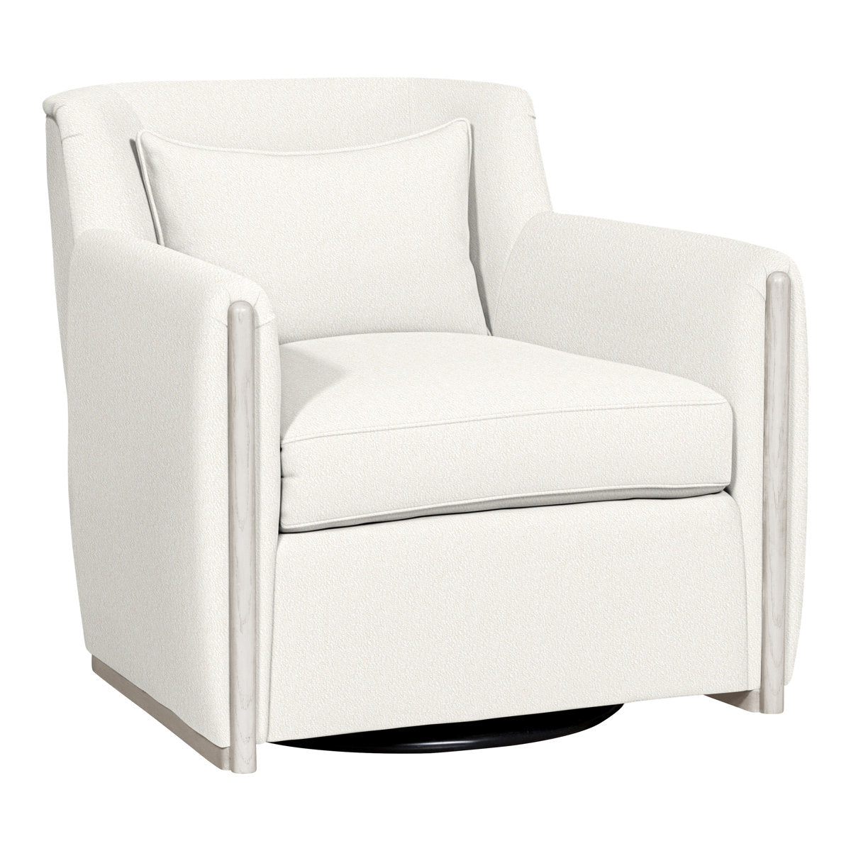 Thom Filicia Home Upholstered Swivel Armchair
