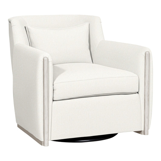 Thom Filicia Home Upholstered Swivel Armchair