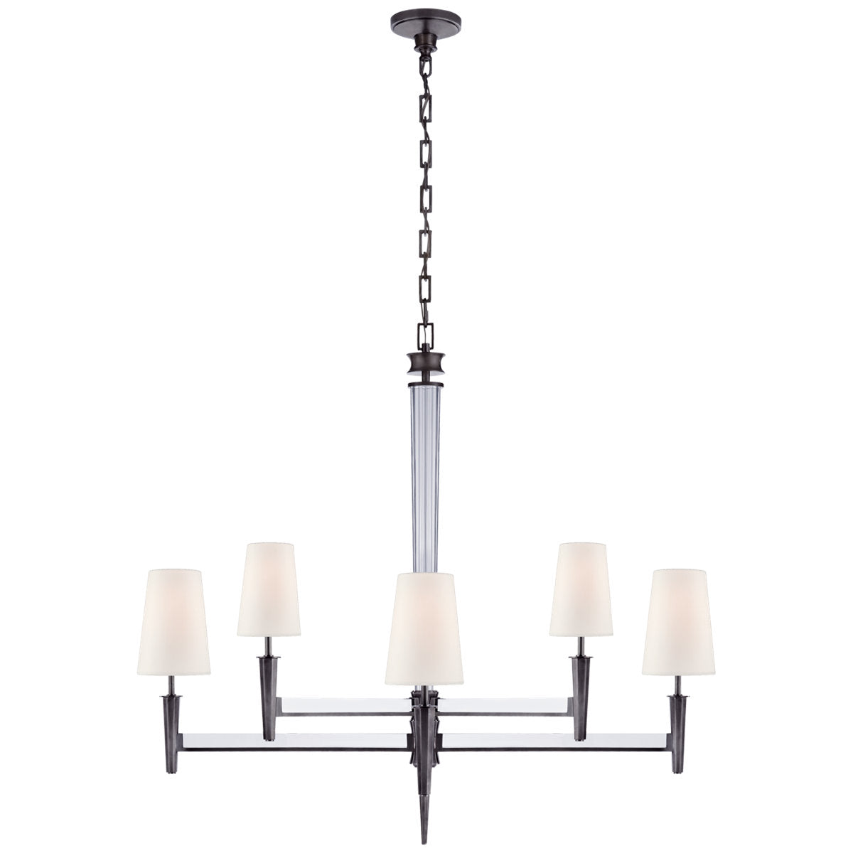 Thomas O'Brien Lyra Two Tier Chandelier