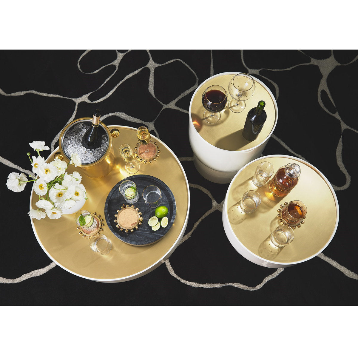 Three Kings Side Table-Sm