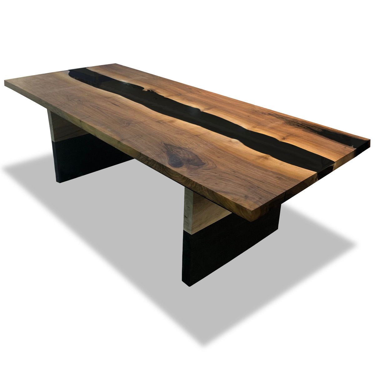 Thyria Walnut Wood Dining Table