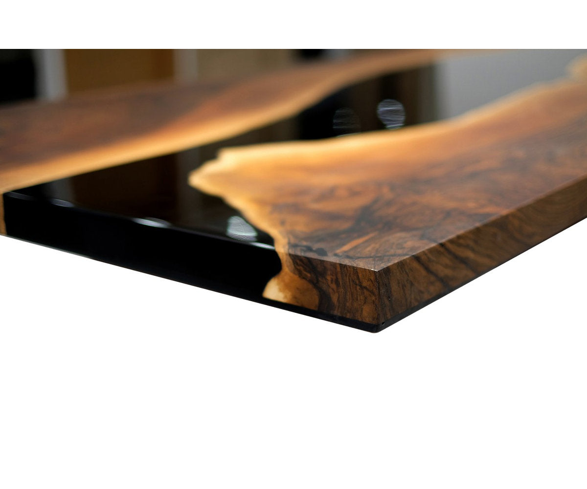 Thyria Walnut Wood Dining Table