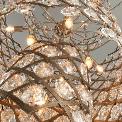 Tiara 11-Light Unique / Statement Geometric Chandelier