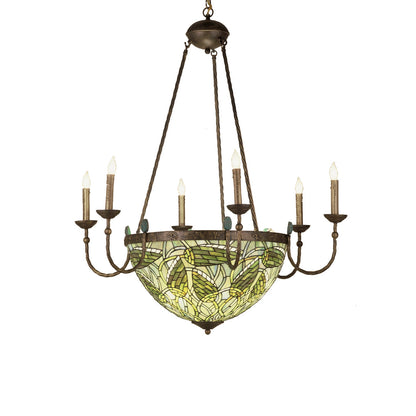 Tiffany 10 - Light Chandelier