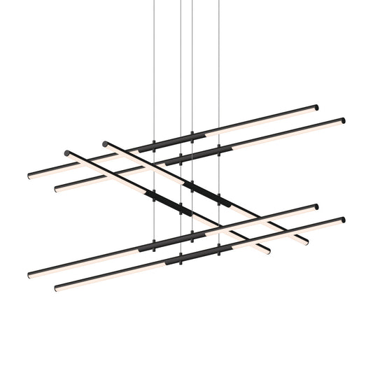 Tik-Tak庐 12 - Light LED Chandelier