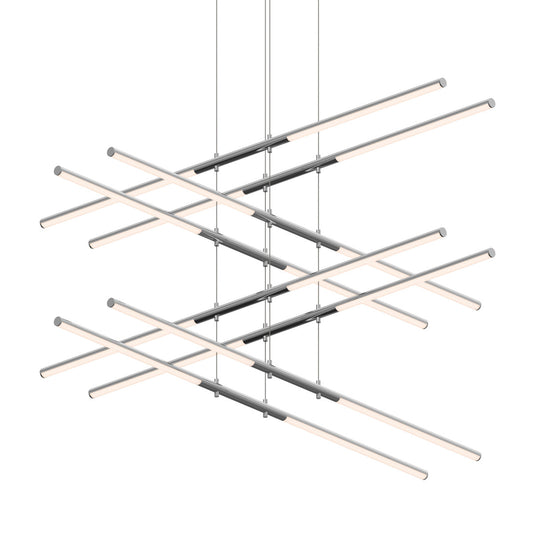 Tik-Tak庐 16 - Light LED Chandelier